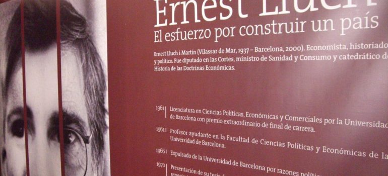 Ernest Lluch, l’esforç per construir un país