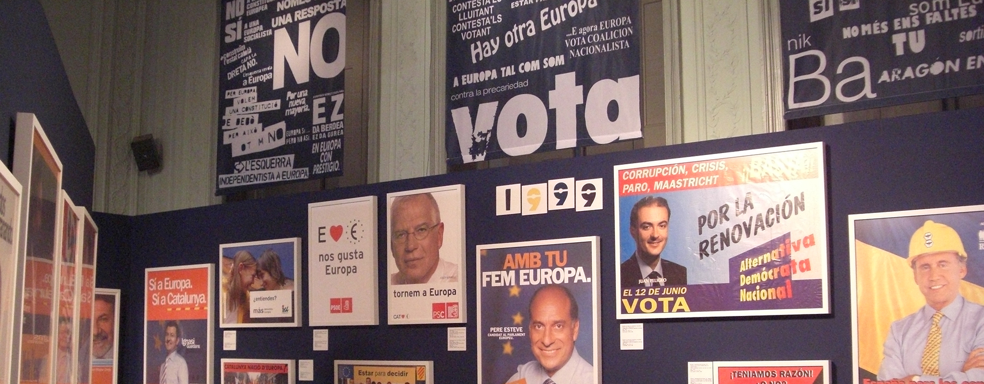 Europa en cartells. Les campanyes electorals al parlament Europeu (1987-2004)