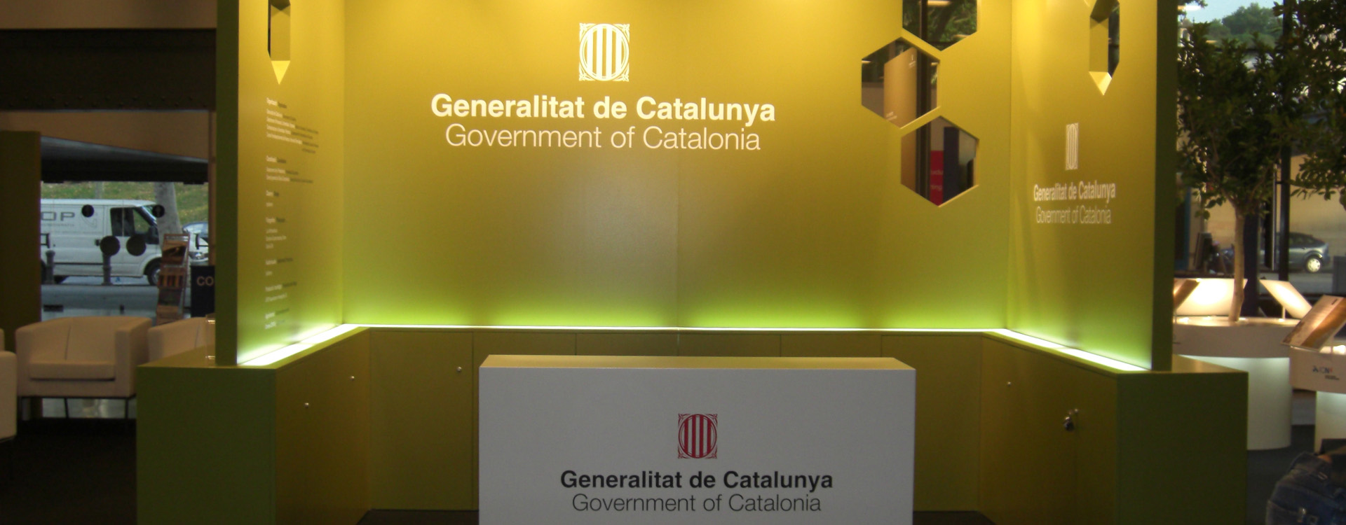 estand Institucional de la Generalitat de Catalunya